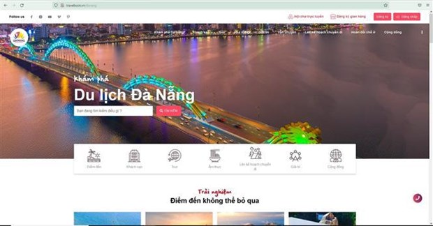 Efectuaran feria virtual para promover turismo en el centro de Vietnam hinh anh 1