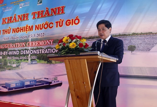 Lanzan modelo de generacion de agua a partir del viento en provincia vietnamita hinh anh 1