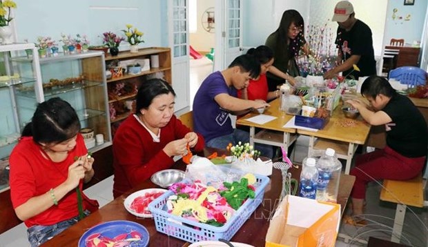 Buscan mejorar la calidad de vida de las victimas del Agente Naranja en Vietnam hinh anh 1