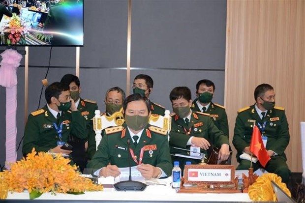 Vietnam participa en la XIX Reunion de Jefes de Fuerzas de Defensa de la ASEAN hinh anh 1