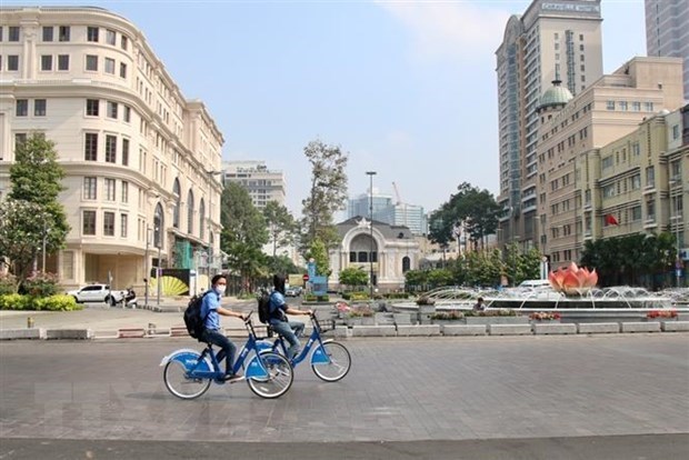 Hanoi lanzara servicio de bicicletas publicas hinh anh 1