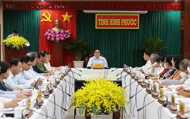 Primer ministro vietnamita insta a provincia de Binh Phuoc a promover industrializacion hinh anh 2
