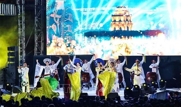 Vietnam ensayara ceremonia de apertura de los SEA Games 31 el 10 de mayo hinh anh 1