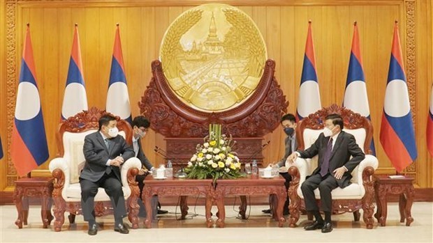 Vietnam y Laos fortalecen nexos de cooperacion hinh anh 1