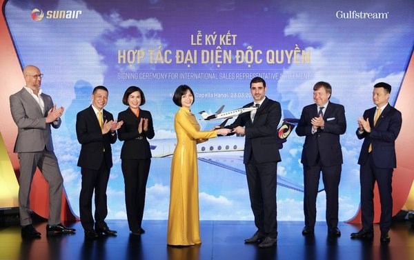 Sun Air, representante exclusivo de marca de avion lujoso Gulfstream en Vietnam hinh anh 2