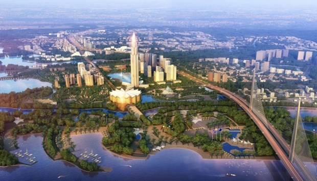 Buscan acelerar construccion de ciudad inteligente en norte de Hanoi hinh anh 1