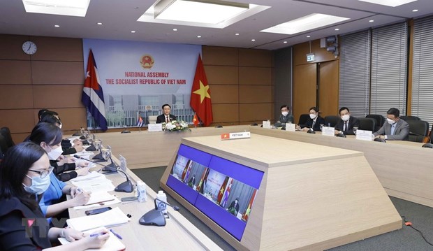 Presidente del Parlamento vietnamita sostiene conversaciones con su homologo cubano hinh anh 2