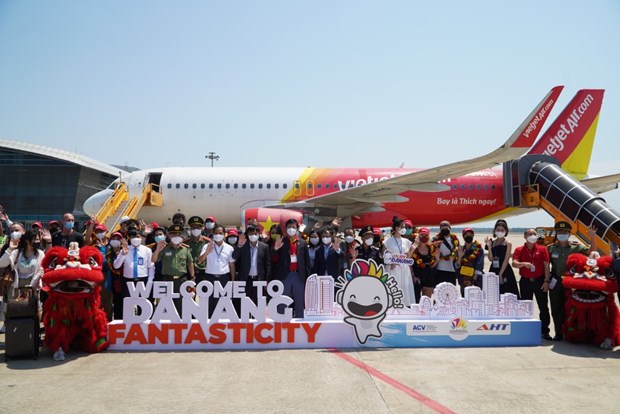 Vietjet restaura ruta aerea entre la ciudad vietnamita de Da Nang y Tailandia hinh anh 1