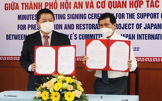 Japon apoya la restauracion de monumento historico de Vietnam hinh anh 1