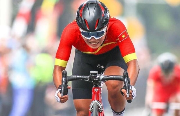 Ciclista vietnamita se proclama campeona asiatica de ruta hinh anh 1