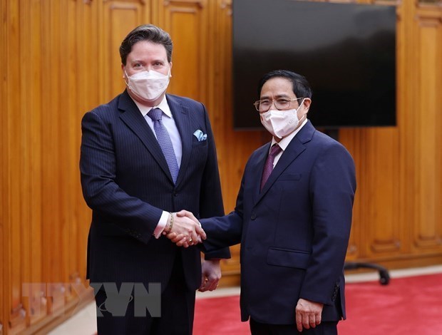 Primer ministro de Vietnam recibe al nuevo embajador estadounidense hinh anh 1