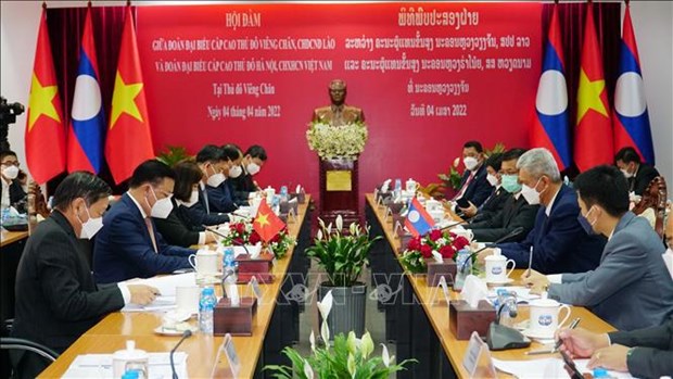 Hanoi y Vientiane firman acuerdo para fomentar cooperacion hinh anh 2