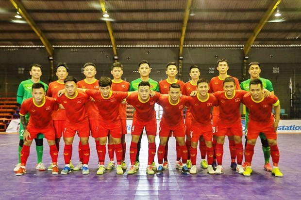 Futsal vietnamita entra en semifinales del Campeonato del Sudeste Asiatico 2022 hinh anh 1