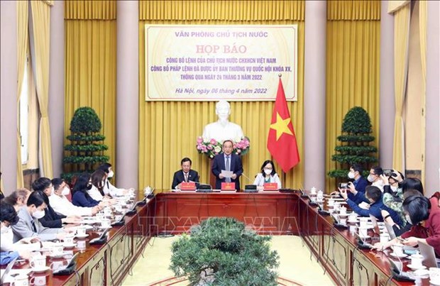 Emiten la orden del Presidente vietnamita sobre Ordenanza relativa a drogodependientes hinh anh 1