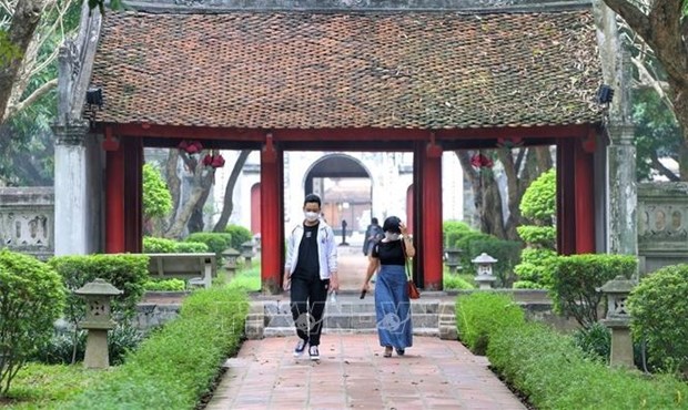 Hanoi desarrolla plan para recibir turistas internacionales hinh anh 1