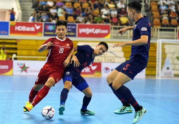 Vietnam pierde ante Tailandia en la semifinal del Campeonato de Futsal de la AFF hinh anh 1