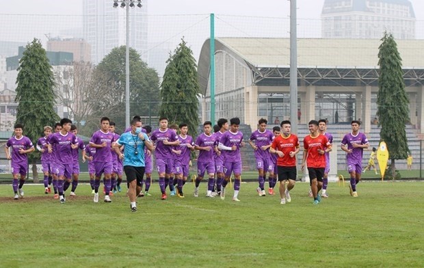 SEA Games 31: Seleccion de futbol sub-23 jugara amistosos ante Corea del Sur hinh anh 1