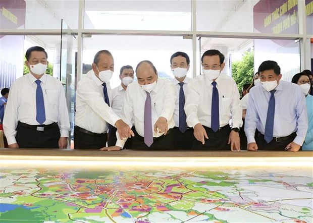 Estimulan inversion en distritos de Ciudad Ho Chi Minh para desarrollo urbano hinh anh 1