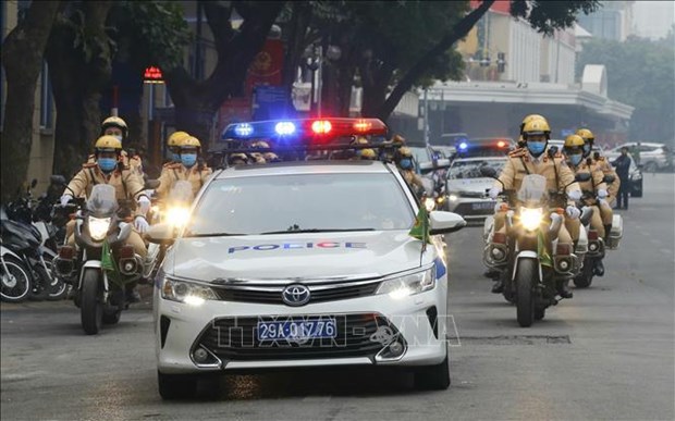 Hanoi trabaja por garantizar seguridad absoluta de los SEA Games 31 hinh anh 1