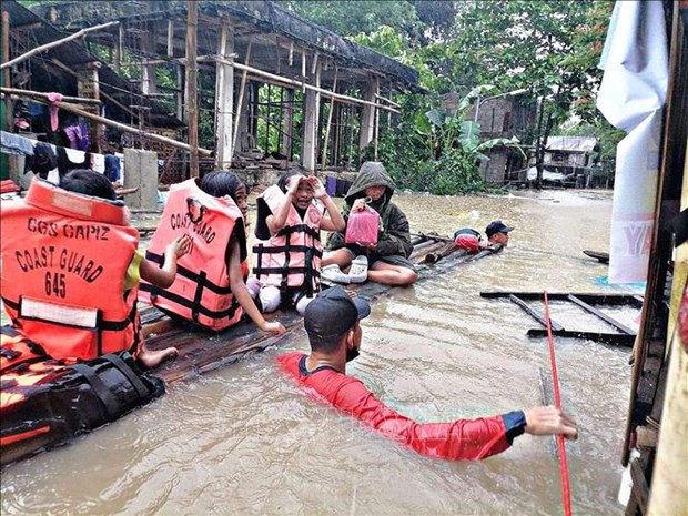 Aumenta numero de muertos por el tifon Megi en Filipinas hinh anh 1