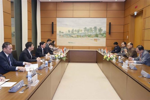 Vietnam y la India fomentan nexos de cooperacion parlamentaria hinh anh 1