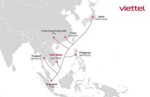 Viettel pondra en operacion nuevo cable submarino de fibra optica en 2023 hinh anh 1