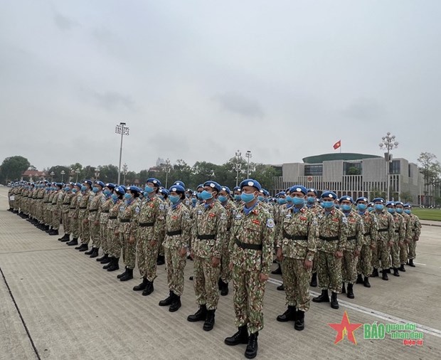 Lanzan en Vietnam movimiento de emulacion para oficiales participantes en misiones de ONU hinh anh 2