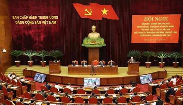 Maximo dirigente partidista de Vietnam exige impulsar avance de delta de rio Mekong hinh anh 3