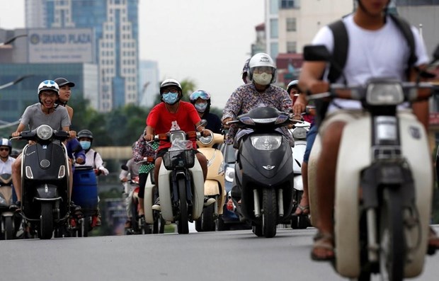 Vietnam proyecta reducir uso de motocicletas en cinco mayores ciudades hinh anh 1