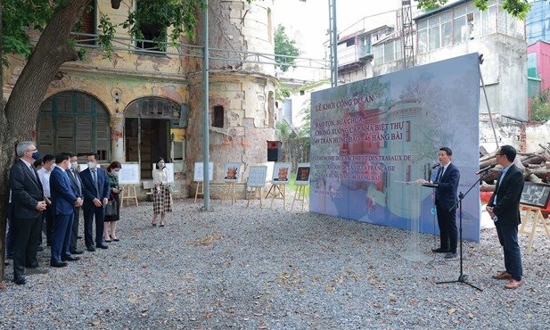 Promueven preservacion de villas antiguas francesas en Hanoi hinh anh 1
