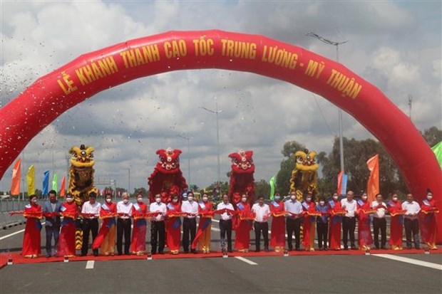 Inauguran autopista Trung Luong - My Thuan en Vietnam hinh anh 2