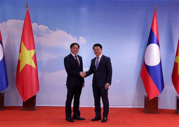 Vietnam y Laos efectuan novena reunion de consulta a nivel de cancilleres hinh anh 2