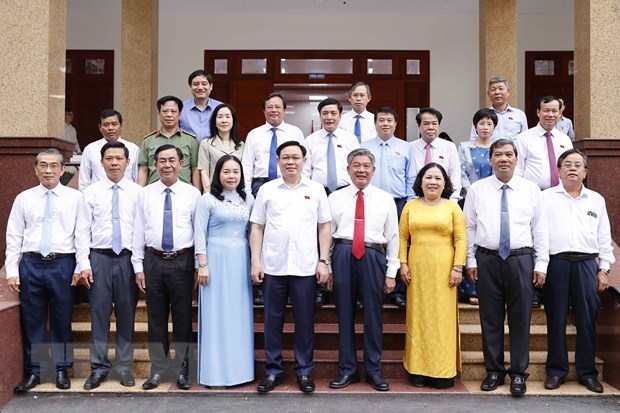 Presidente del Parlamento de Vietnam realiza visita de trabajo a provincia de Tra Vinh hinh anh 1