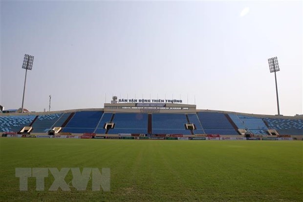 SEA GAMES 31: Ofrecen entradas gratuitas para partidos de futbol en el estadio de Thien Truong hinh anh 1