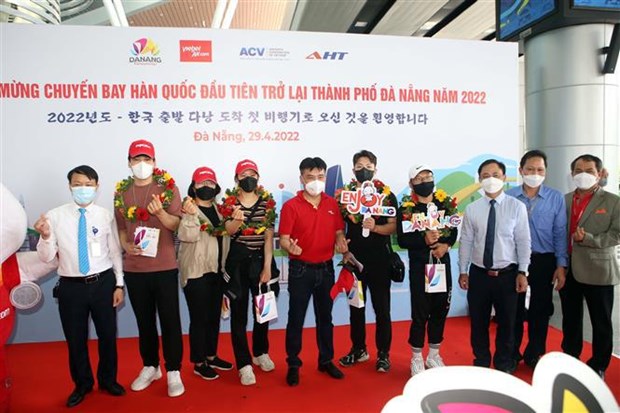Ciudad vietnamita de Da Nang vuelve a recibir a turistas surcoreanos hinh anh 1