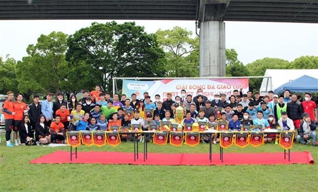 Torneo de futbol fomenta vinculo entre vietnamitas y japoneses hinh anh 1