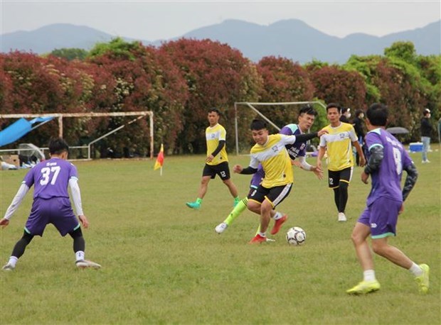 Torneo de futbol fomenta vinculo entre vietnamitas y japoneses hinh anh 2