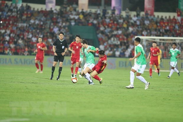 SEA Games 31: Vietnam arranca con buen pie su defensa del titulo al derrotar 3-0 a Indonesia hinh anh 2