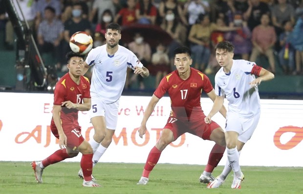 SEA Games 31: Vietnam empata ante Filipinas en el grupo A hinh anh 1