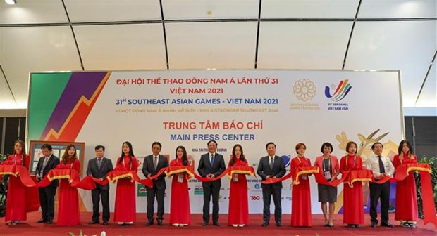 Inauguran Centro de Prensa de SEA Games 31 en Hanoi hinh anh 3