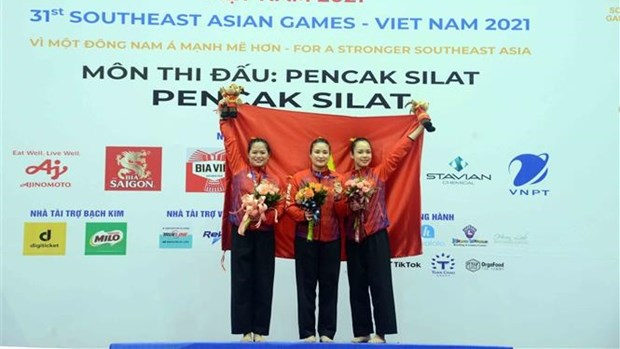 SEA Games 31: Pencak Silat de Vietnam conquista su primera medalla de oro hinh anh 1