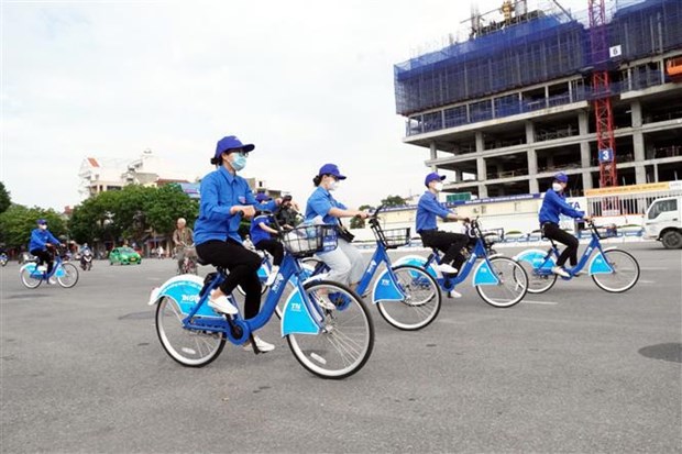 Lanzan en provincia vietnamita servicio de bicicletas publicas hinh anh 1