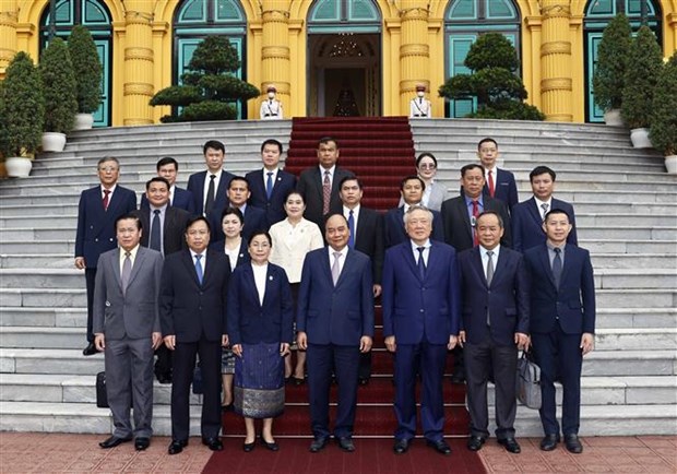 Vietnam y Laos fomentan cooperacion entre tribunales populares hinh anh 2