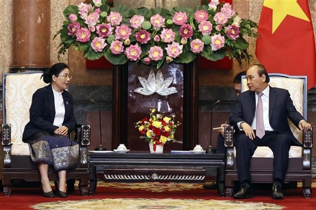 Vietnam y Laos fomentan cooperacion entre tribunales populares hinh anh 1