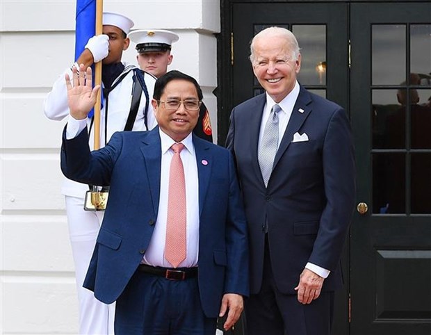Primer ministro de Vietnam se reune con presidente de Estados Unidos hinh anh 1