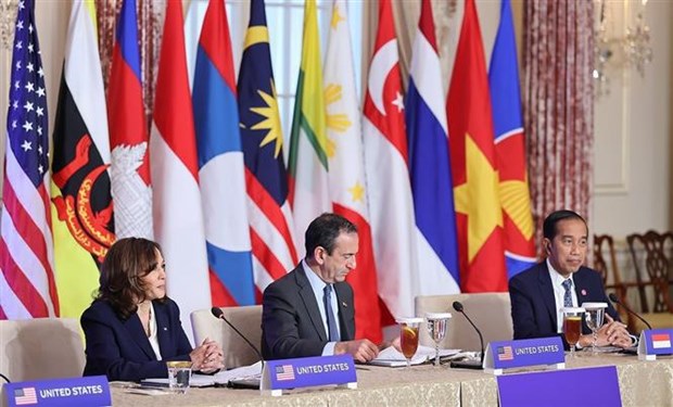 Emiten Declaracion conjunta al cierre de Cumbre Especial ASEAN-Estados Unidos hinh anh 2