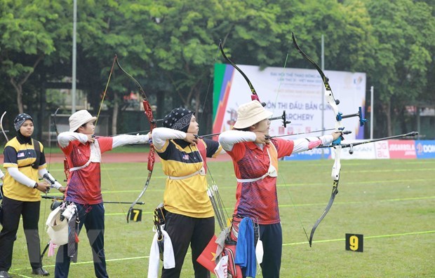 SEA Games 31: Vietnam espera mas medalla de oro en tiro con arco hinh anh 1
