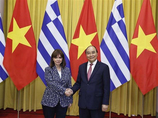 Vietnam y Grecia por elevar vinculos bilaterales a nuevo nivel hinh anh 1