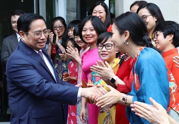 Exhortan a vietnamitas en EE.UU. a seguir contribuyendo al desarrollo del pais de origen hinh anh 1