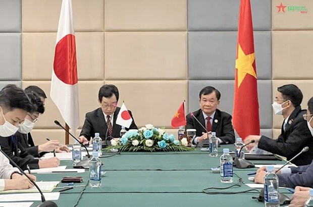 Efectuan reunion bilateral de viceministros de Defensa de Vietnam y Japon hinh anh 1